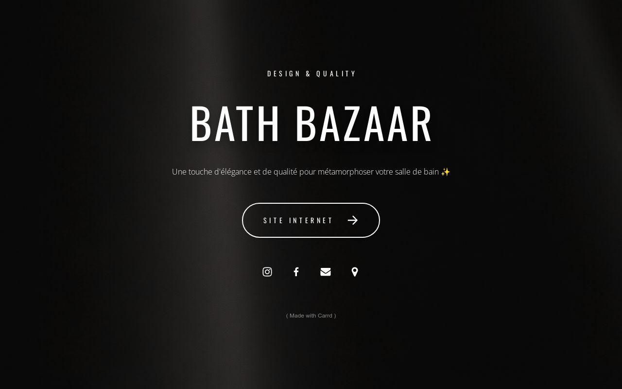 Bath bazaar